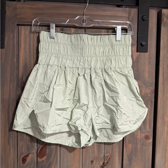 FREE PEOPLE Way Home Mint Green Shorts S - Picture 2 of 4
